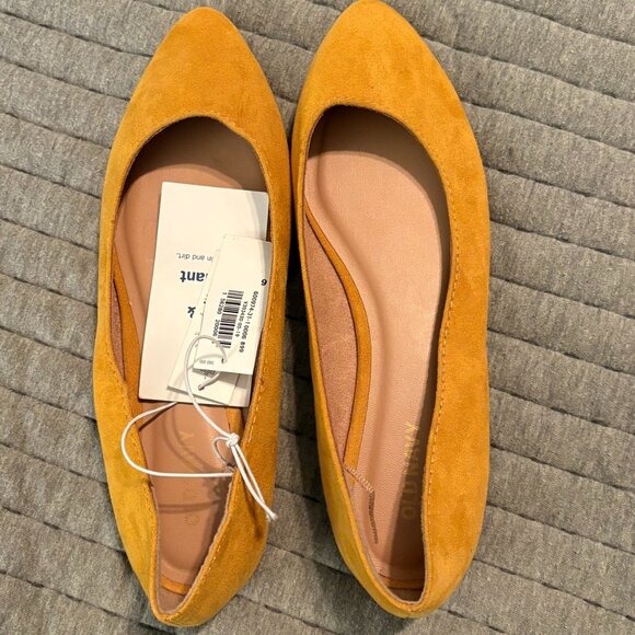 Old Navy Mustard Ballet Flat - NWT - Size 6 - Picture 1 of 1